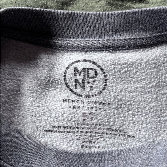 Brand New Band Merch Grey Crewneck sz M - Picture 3 of 6